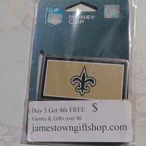 New Orleans Saints NFL Steel Money Clip